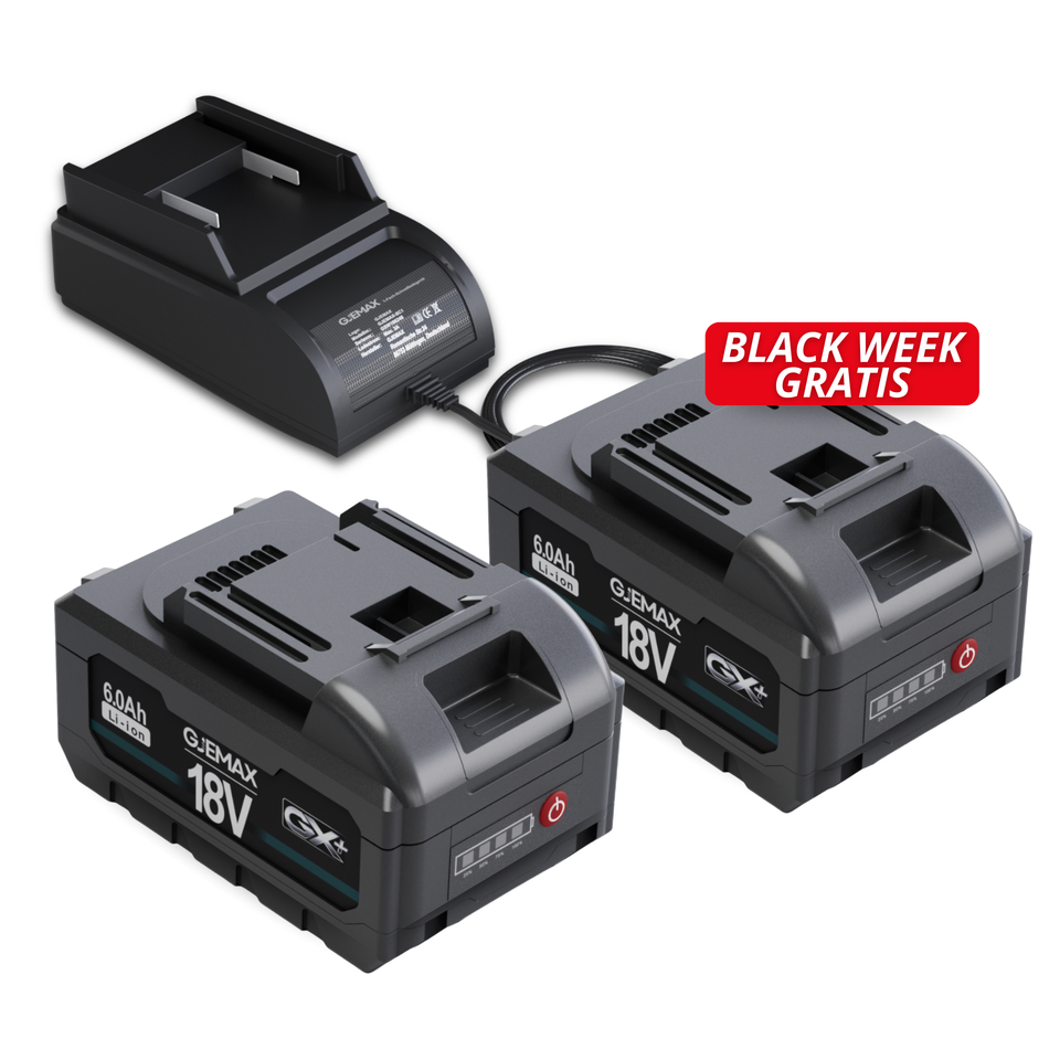 GJEMAX 18V Akku-Set