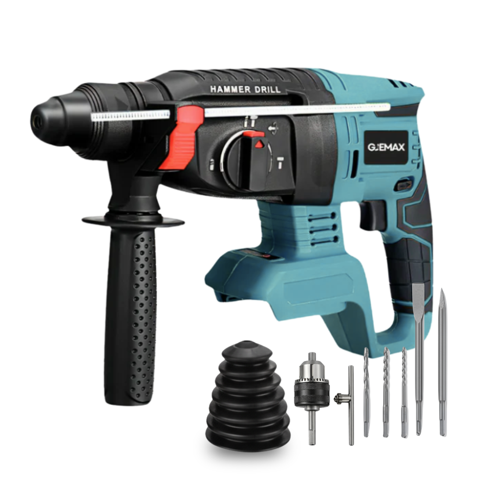 GJEMAX AKKU-BOHRHAMMER 18V | SDS-PLUS
