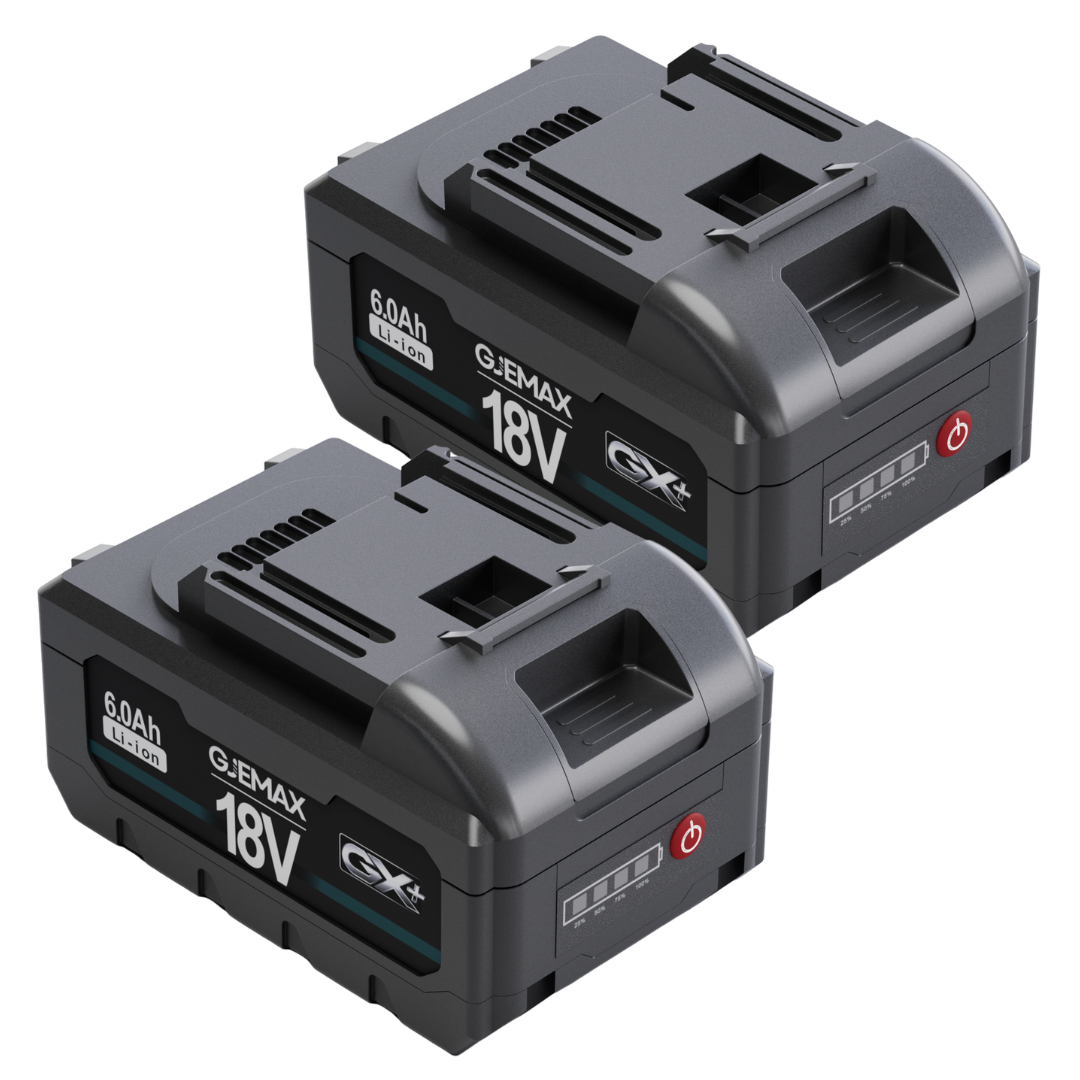 GJEMAX 18V 6.0AH AKKU | GX+
