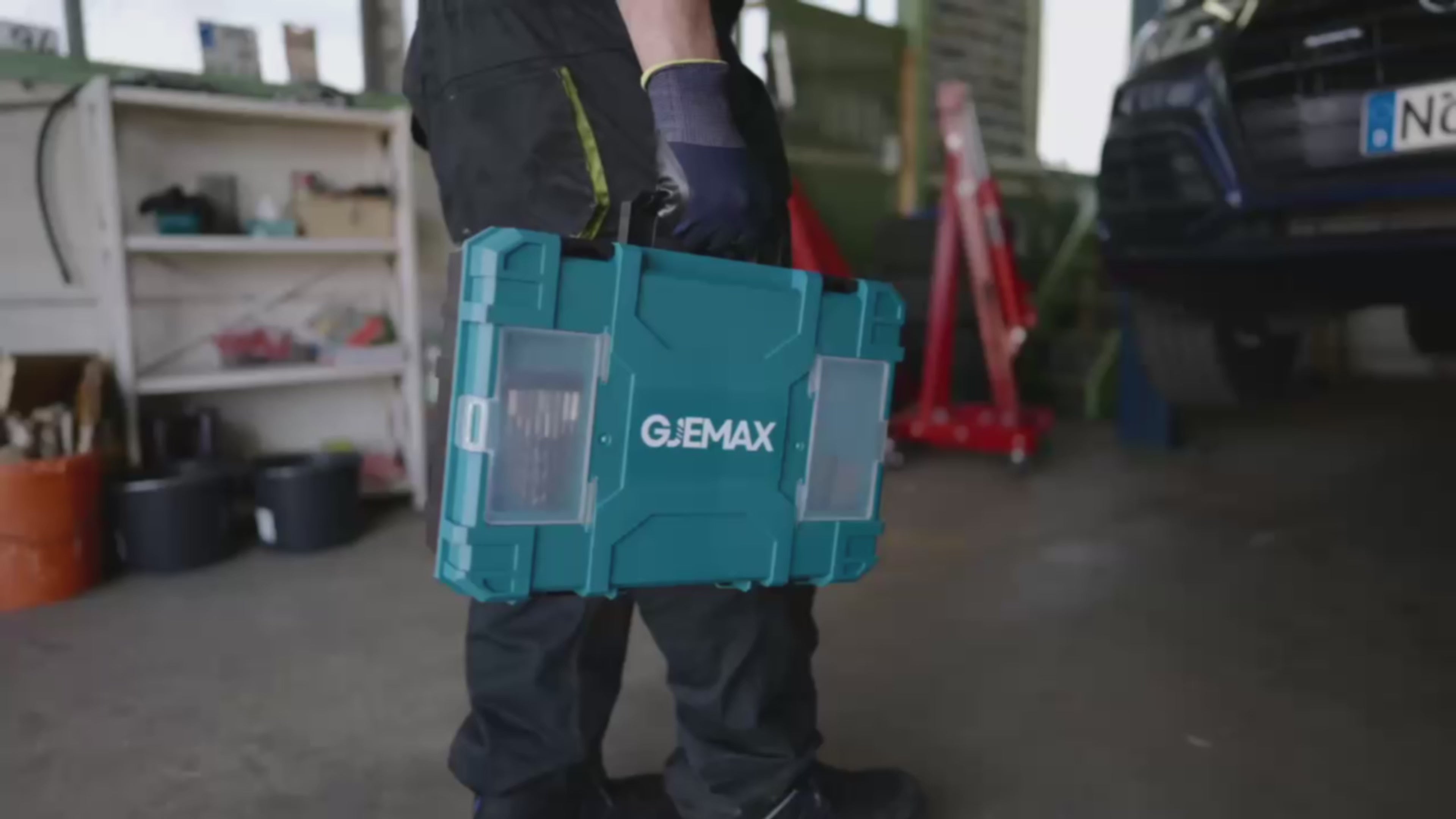 GJEMAX AKKU-SCHLAGSCHRAUBER 18V | 520NM + GRATIS WINKELSCHLEIFER